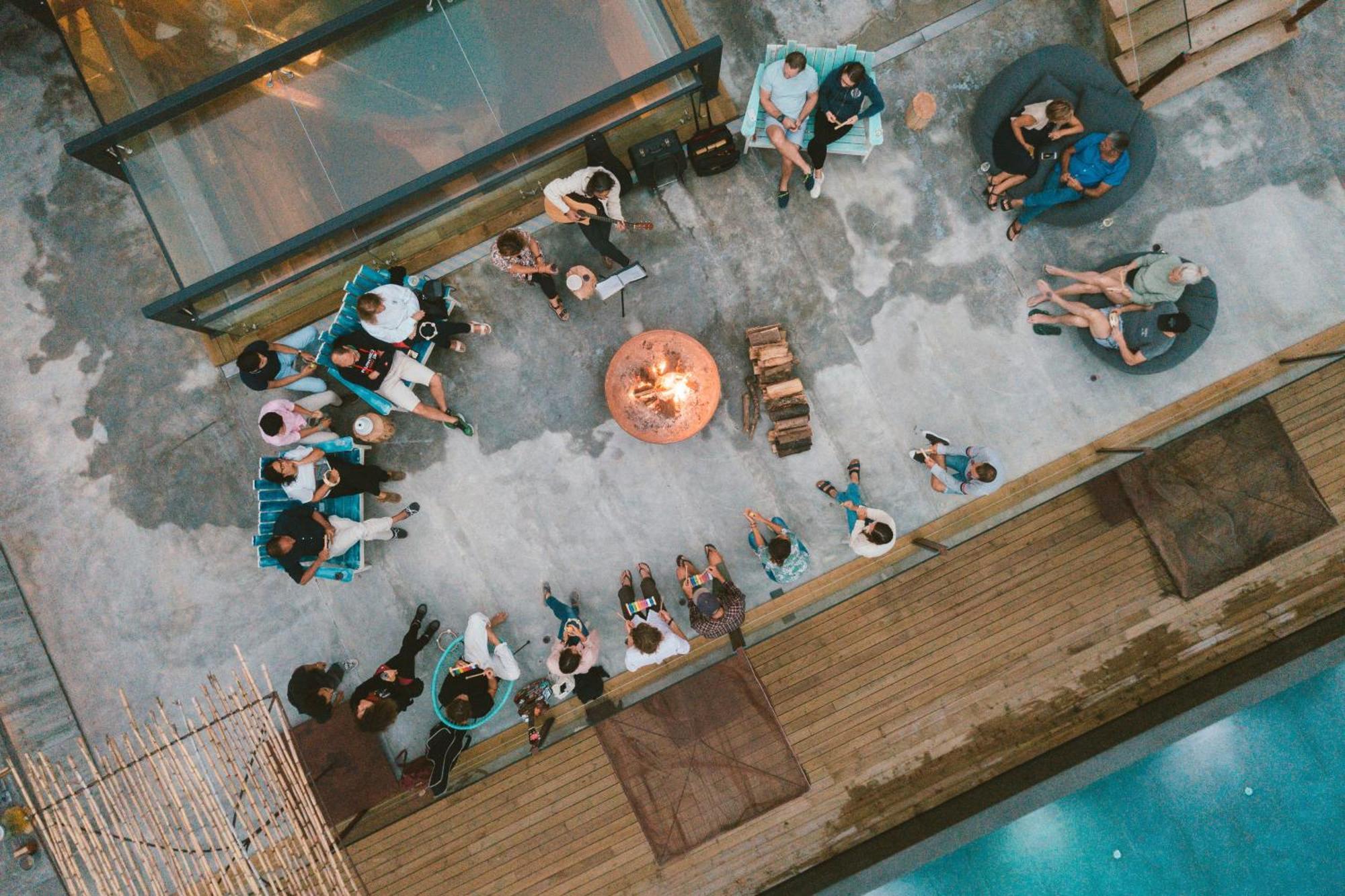 ホテル Noah Surf House Portugal サンタ・クルーズ エクステリア 写真
