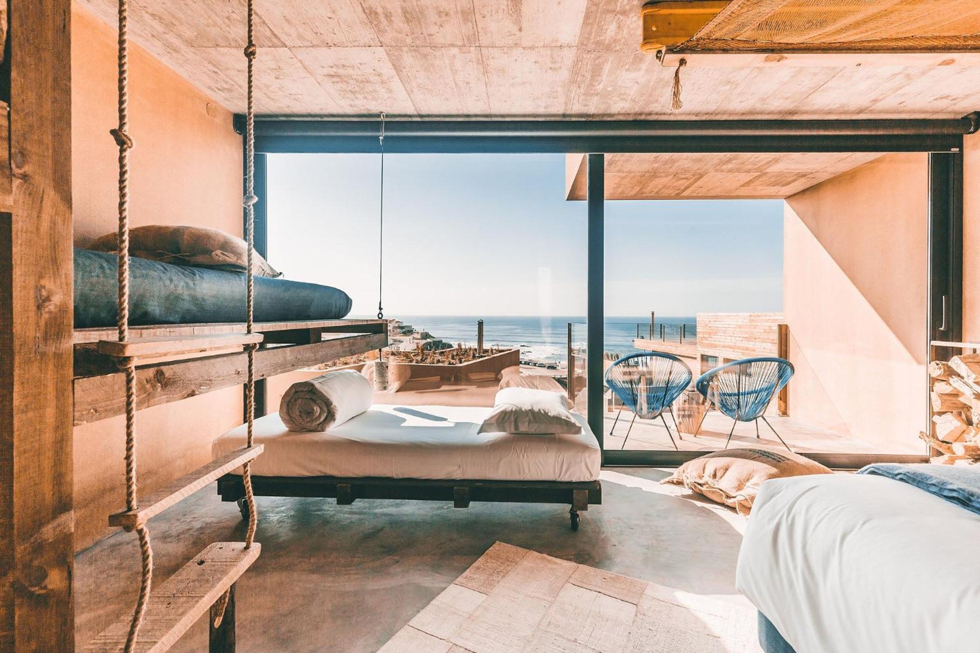 ホテル Noah Surf House Portugal サンタ・クルーズ エクステリア 写真