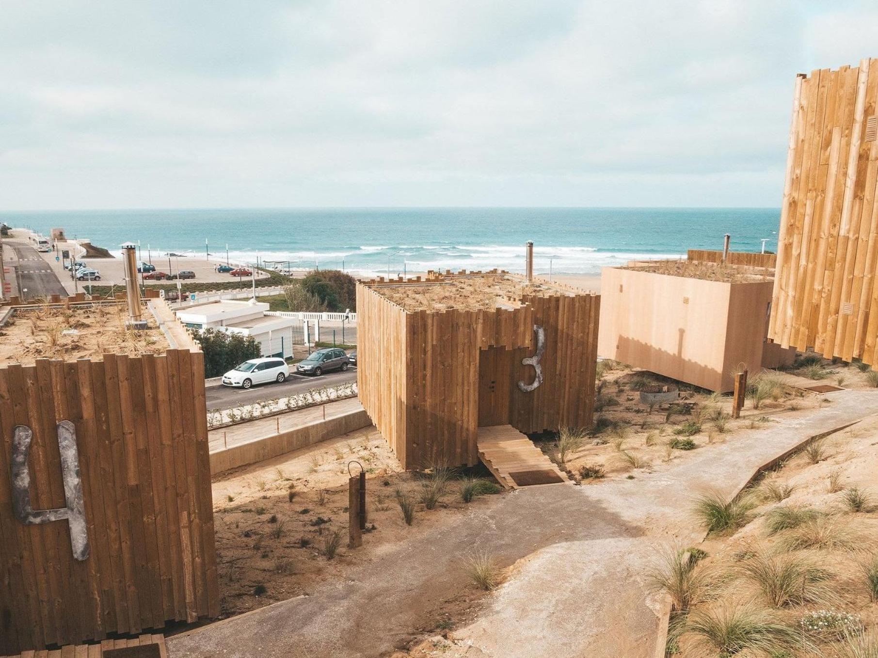 ホテル Noah Surf House Portugal サンタ・クルーズ 部屋 写真